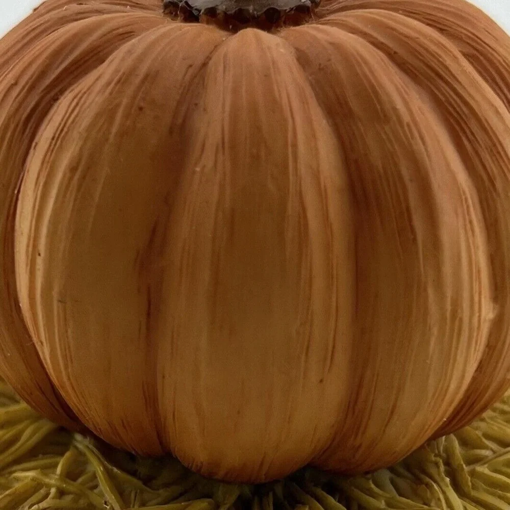 Our America Jack-O-Lantern Pumpkin Halloween Candle Topper perfect for Fall